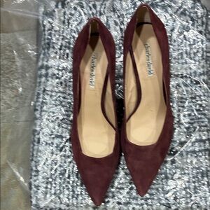 Charles David Deep Burgundy Heels